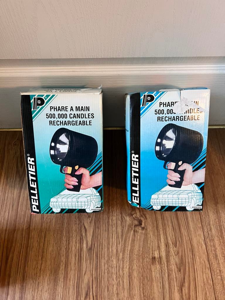 2 TORCHE LAMPE RECHARGEABLE NEUFS 60 euros pour les deux, Enlèvement ou Envoi, Neuf