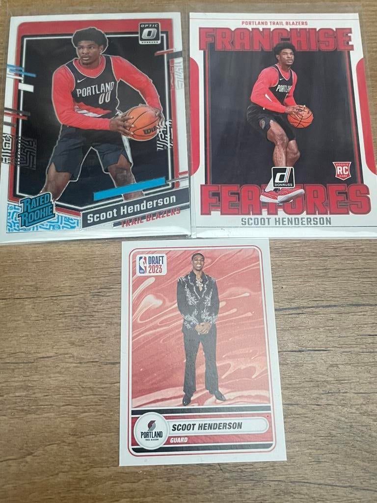 3x Scoot Henderson, Ophalen of Verzenden, Nieuw, Meerdere plaatjes