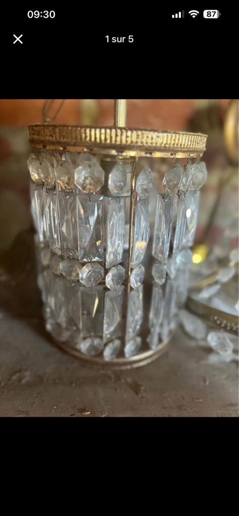 Lustre ancien, Antiquités & Art, Enlèvement