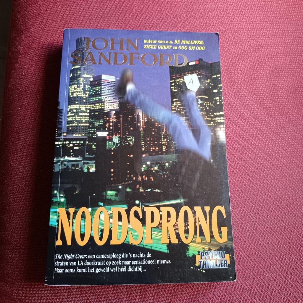 Noodsprong John Sandford, Ophalen of Verzenden, Zo goed als nieuw