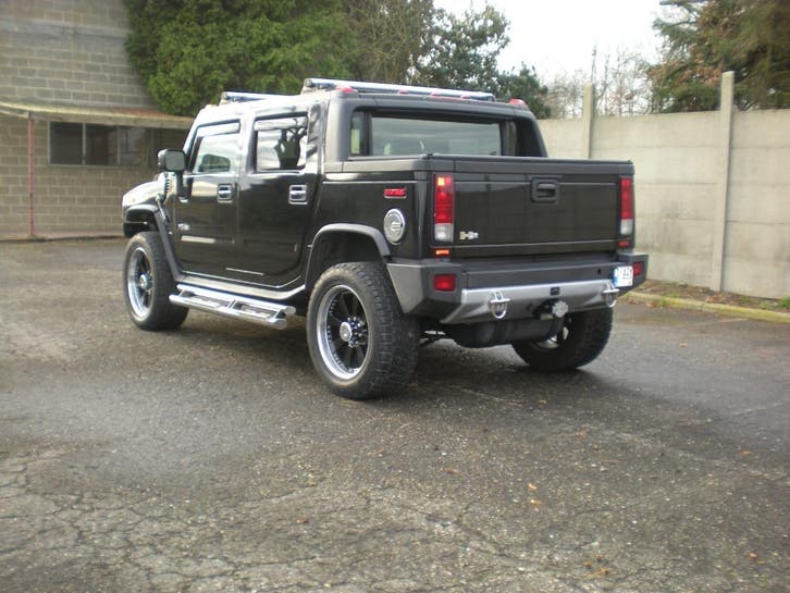 Hummer H2 Final edition 2008, Auto's, Automaat, 4 deurs, Zwart, 5 zetels