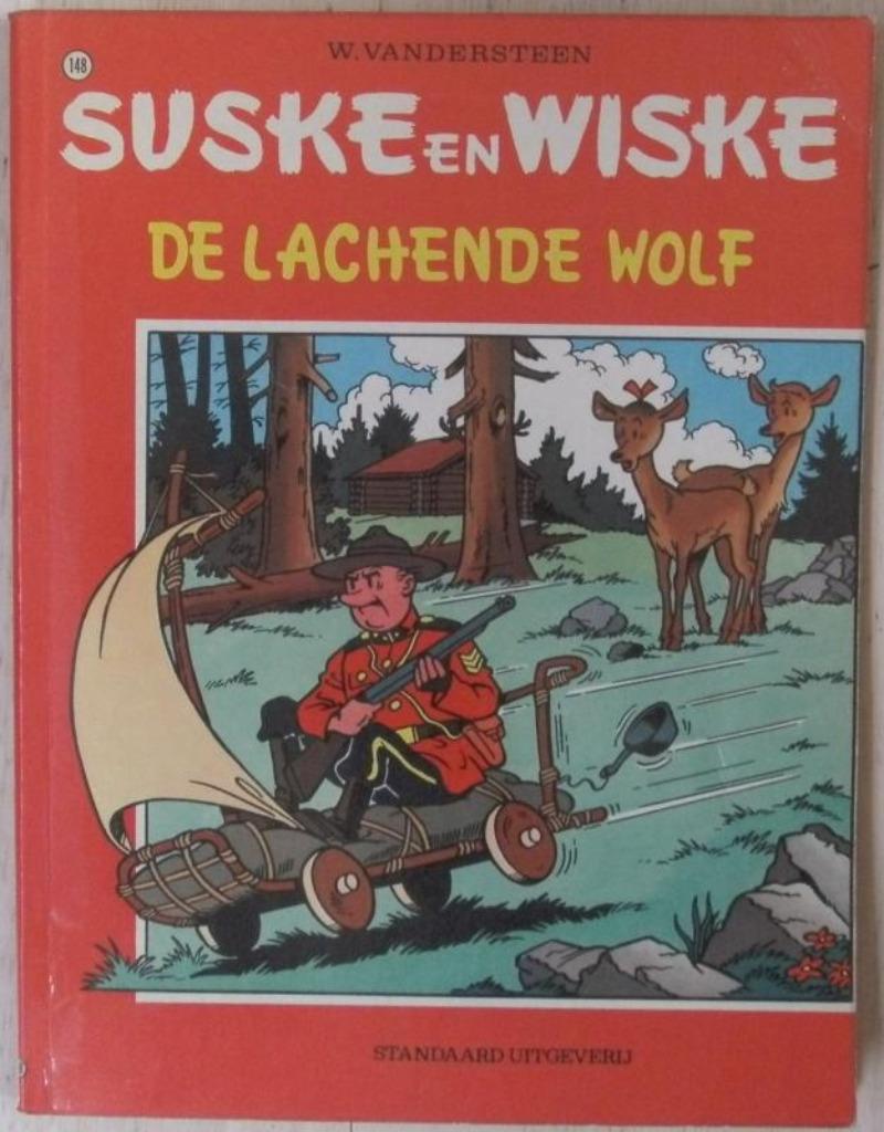 Suske en Wiske - De lachende wolf ( 1974 ), Boeken, Ophalen of Verzenden