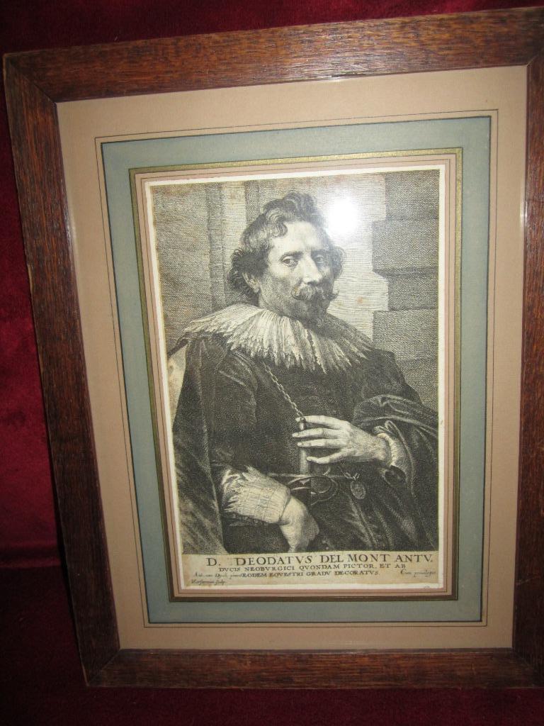 Ets van Lucas Vorsterman (1595-1675, Antiek en Kunst, Ophalen