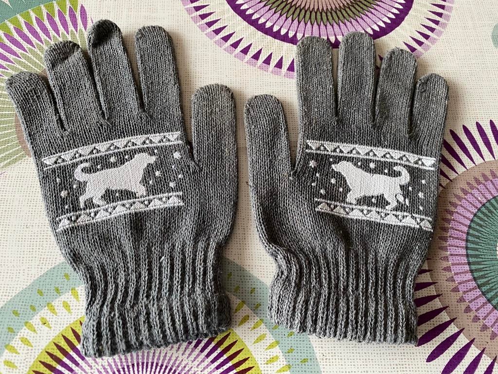 Handschoenen met hond  schattig, Kleding | Dames, Ophalen of Verzenden