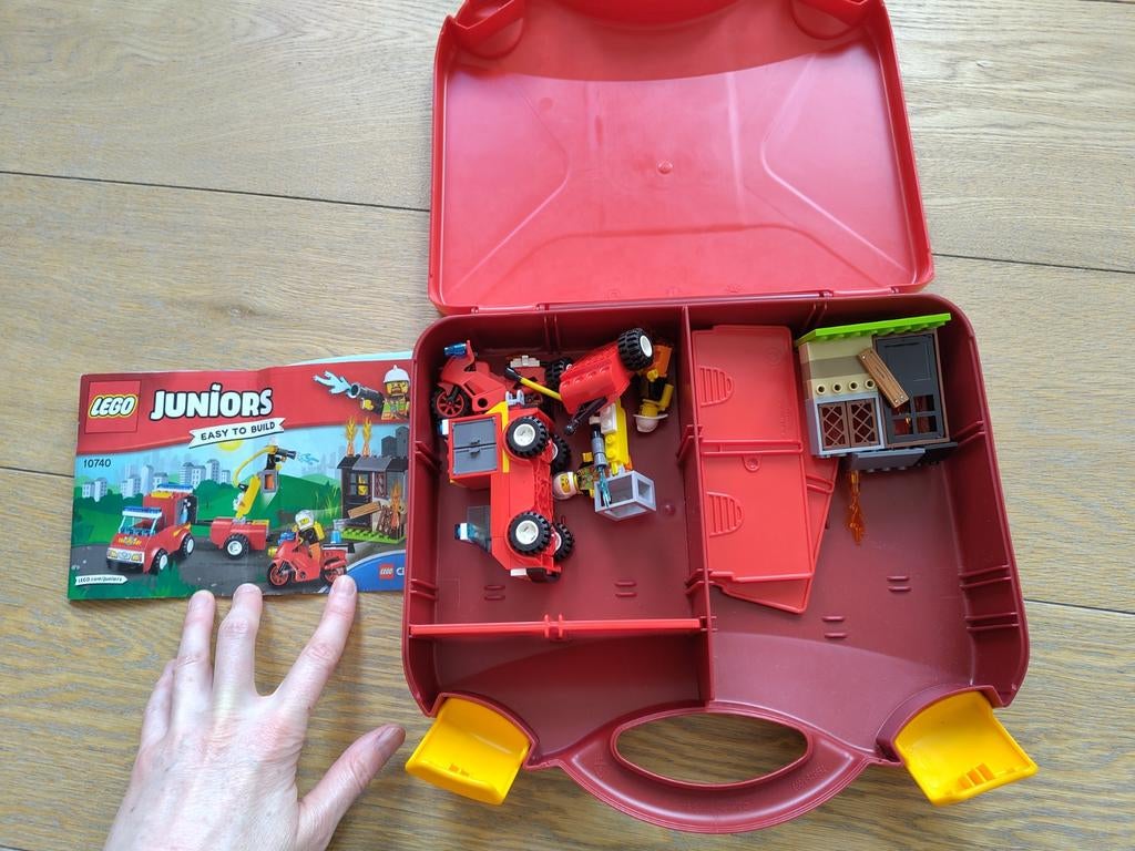 Lego brandweer+ opbergkoffer, Enlèvement