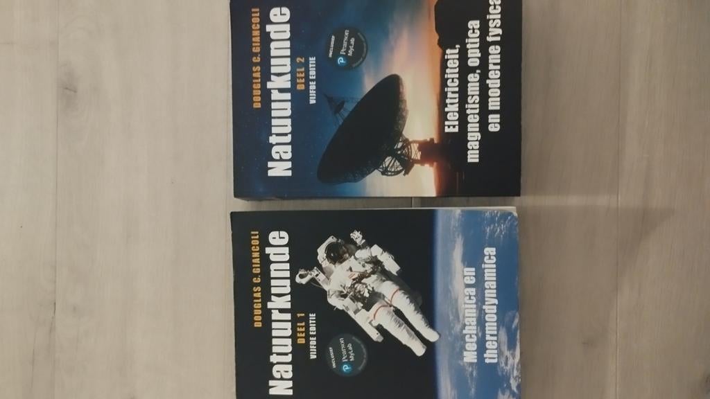 Natuurkunde, deel 1 en deel2, 5e editie, Boeken, Ophalen, Zo goed als nieuw, Nederlands, Douglas C. Giancoli