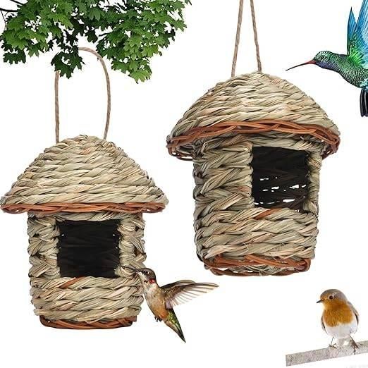 Nichoir à oiseaux 2 pièces | tissé | LIVRAISON GRATUITE, Neuf, -, -, BSSOWE