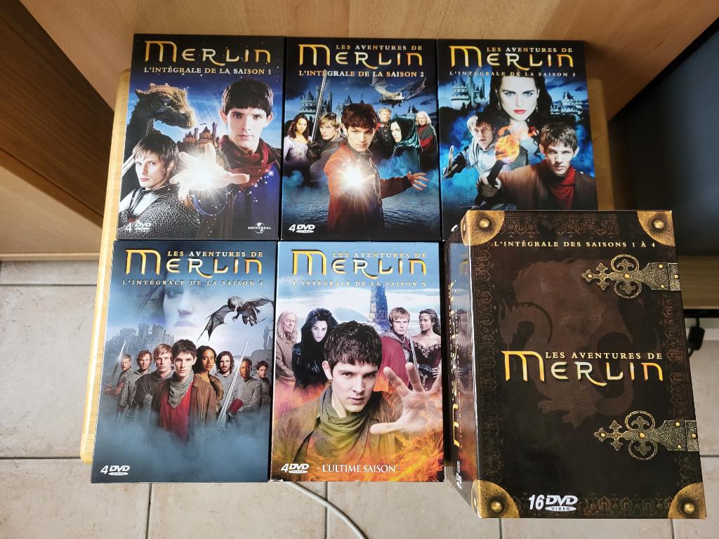 Intégrale DVD Les Aventures de Merlin (5 saisons), Cd's en Dvd's, Dvd's | Tv en Series, Ophalen, Science Fiction en Fantasy, Boxset