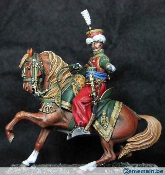 Figurine officier des Mamelouk 1809 mm74 54mm, Hobby en Vrije tijd, Modelbouw | Overige, Nieuw