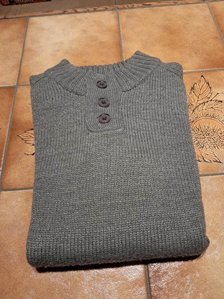 Pull gris 14ans TQF, Garçon, TQF Collection, Enlèvement ou Envoi, Pull ou Veste