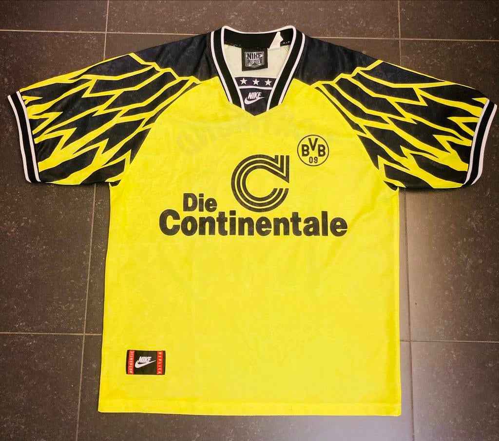 Borussia Dortmund shirt ‘94-‘95 Nike nr.10, Ophalen of Verzenden, Gebruikt, Shirt
