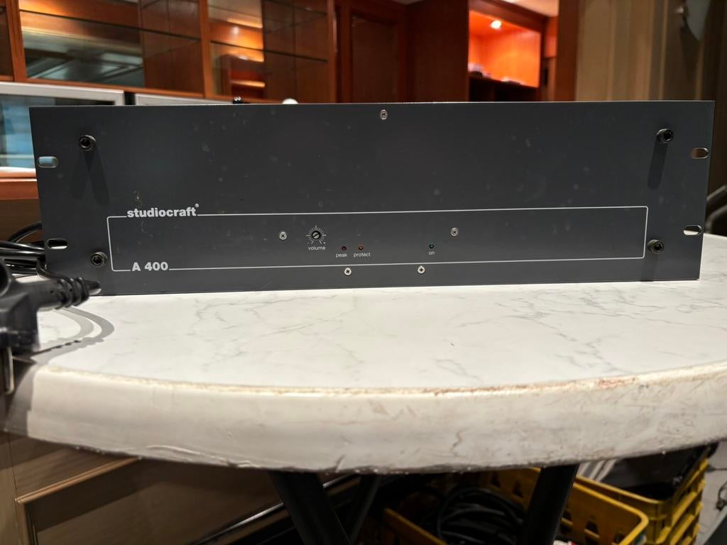 Studiocraft A 400 eindversterker – 400W - Rackmount, Muziek en Instrumenten, Ophalen of Verzenden, Gebruikt, P.A.