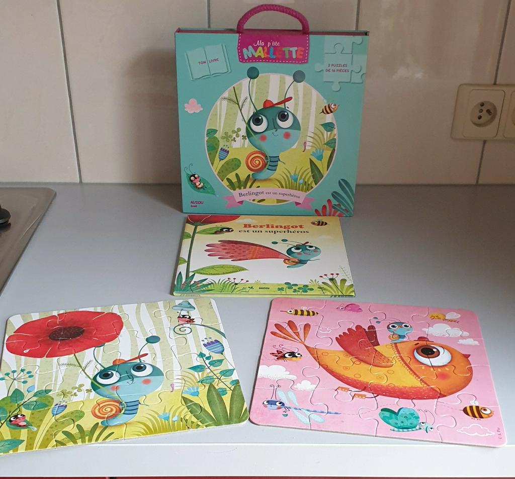 ma petite malette "berlingot est un super héros", Enlèvement ou Envoi, Utilisé, Puzzles