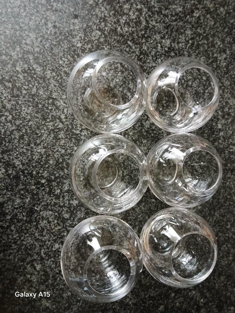 glazen vaasjes, Ophalen, Zo goed als nieuw, Overige kleuren, Glas