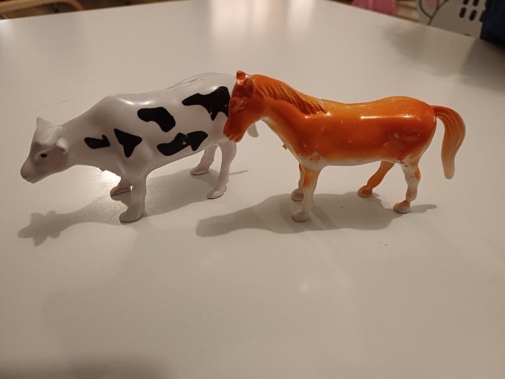 Koe en paard, Ophalen of Verzenden, Gebruikt