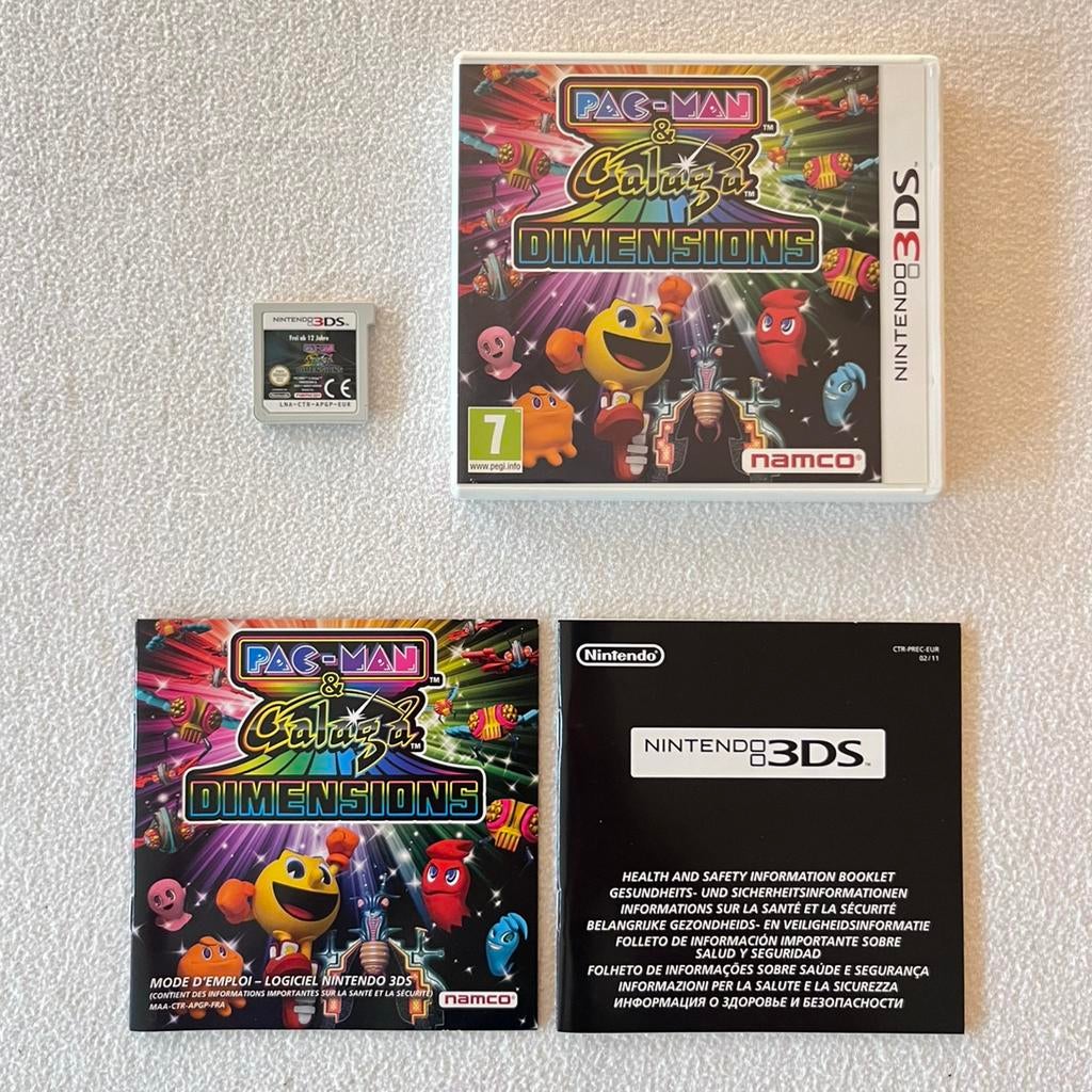 Jeu Pac-Man & Galaga Dimensions pour Nintendo 3DS, Gebruikt, Overige genres, 1 speler, Ophalen of Verzenden