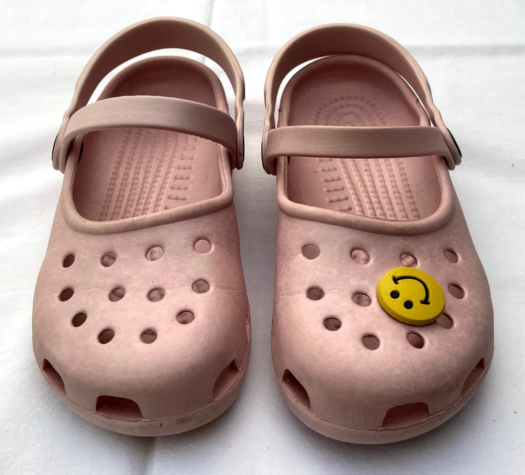 CROCS  roses  (24)  semelle de 22,5 cm., Enlèvement ou Envoi, Utilisé, CROC