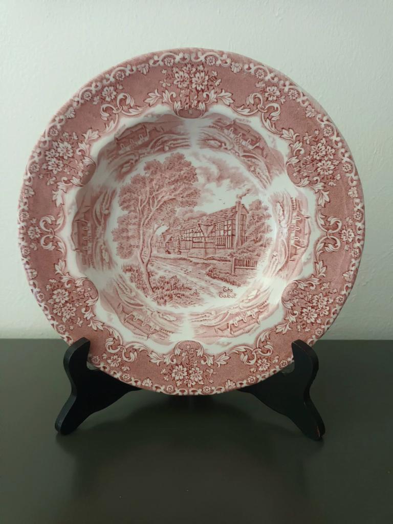 Diep bord W.H.Grindley &Co LTD Staffordshire, Antiek en Kunst, Ophalen of Verzenden