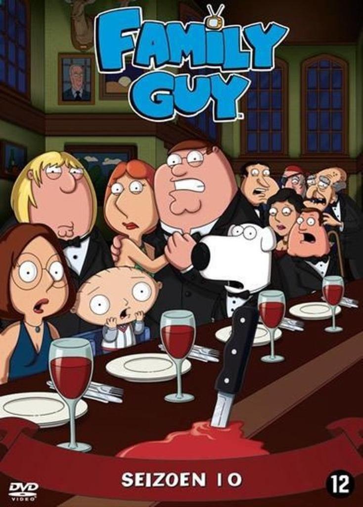 Family guy seizoen 10 dvd, Cd's en Dvd's, Vanaf 12 jaar, Ophalen of Verzenden, Zo goed als nieuw