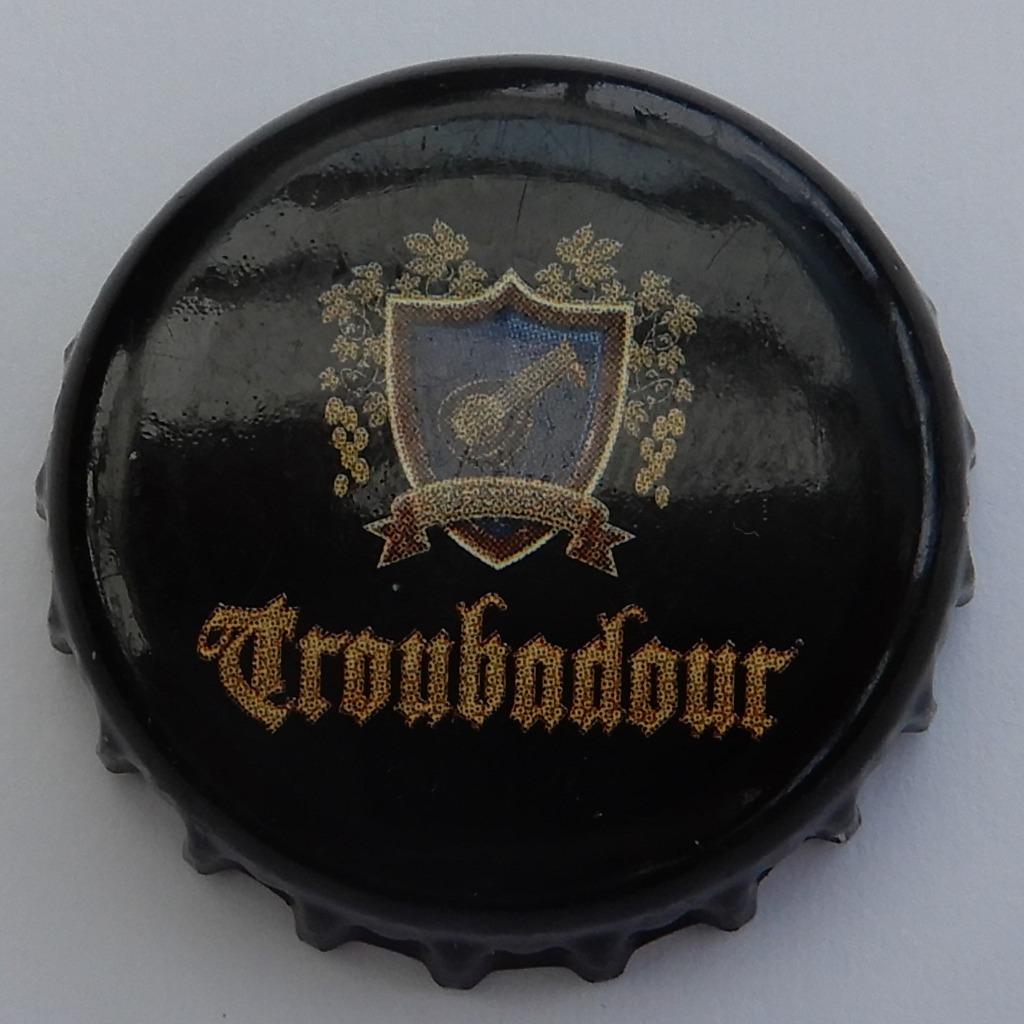 Kroonkurk Troubadour zwart (876), Verzamelen, Verzenden, Gebruikt
