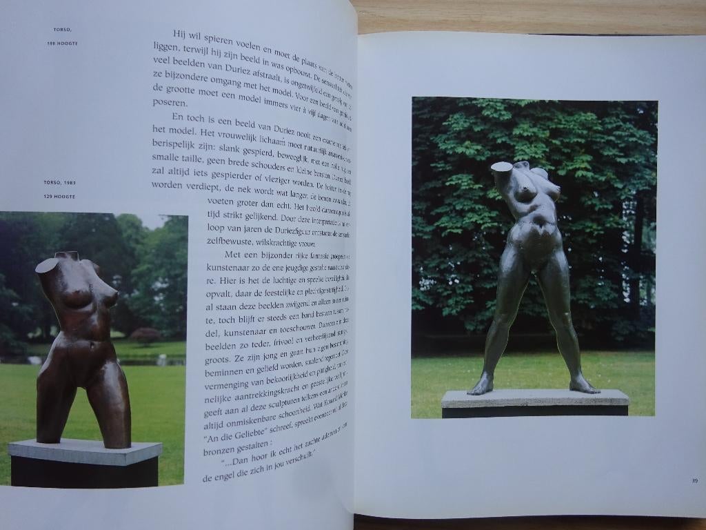 Irenée Duriez, 1995, monografie, Bonneure, Fernand Bonneure, Beeldhouwkunst, Ophalen of Verzenden, Zo goed als nieuw