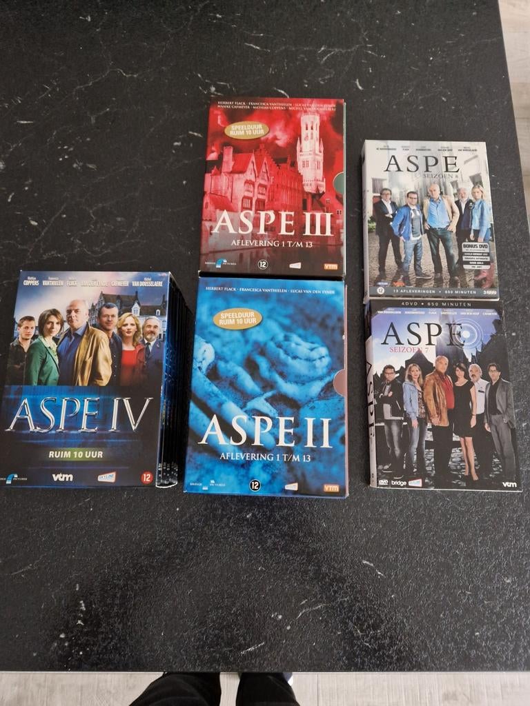 DVD serie Aspe diverse seizoenen 8€ per seizoen, Cd's en Dvd's, Ophalen, Zo goed als nieuw