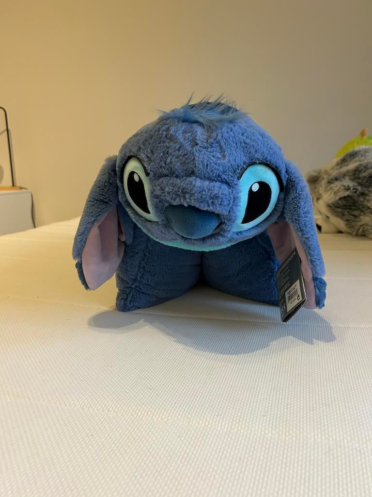 Knuffel / hoofdkussen Stitch Disney, Ophalen of Verzenden, Nieuw, Overige typen