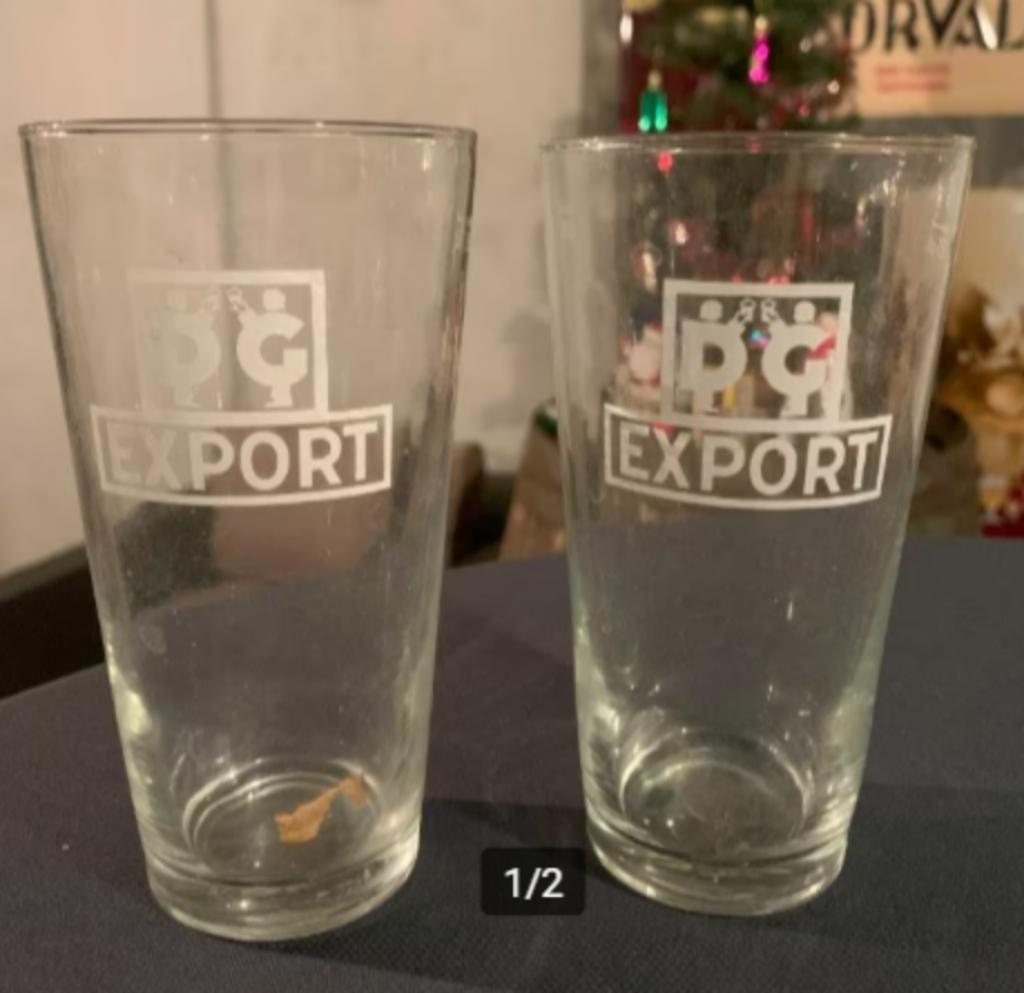 Glazen Brouwerij De Gheest Export, Enlèvement, Comme neuf, Verre ou Verres, Autres marques