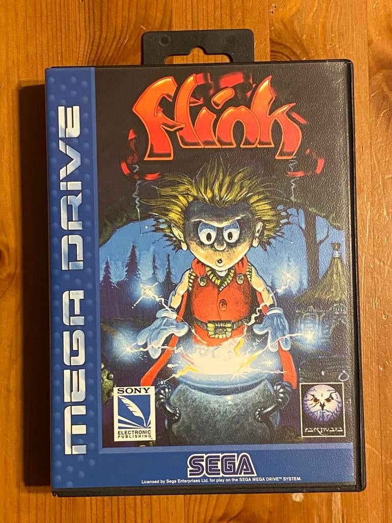 Flink, Sega Mega Drive, avec boîte, comme neuf, Enlèvement ou Envoi, Comme neuf, Mega Drive