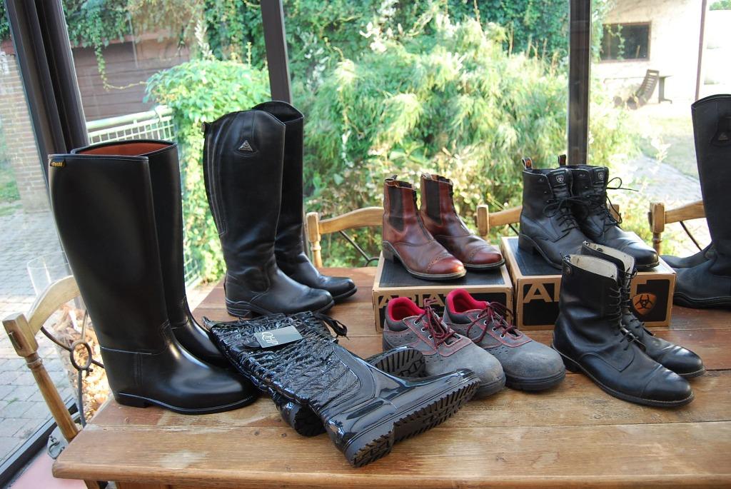 Paardensport – laarzen, chaps, stalschoenen,...., Dames, Overige soorten, Ophalen of Verzenden, Zo goed als nieuw