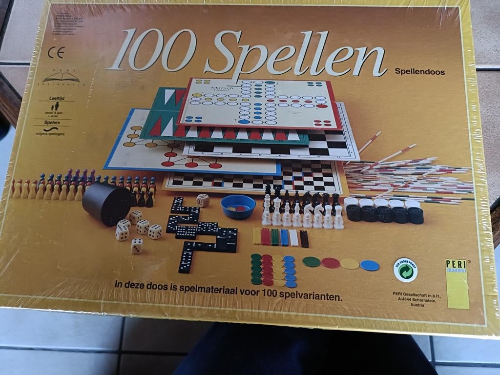 100 spellen, Ophalen of Verzenden, Nieuw