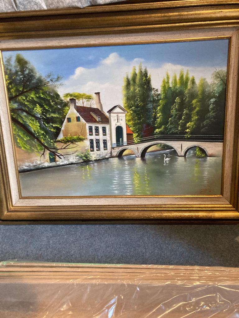 Schilderij, Antiek en Kunst, Kunst | Schilderijen | Klassiek, Ophalen