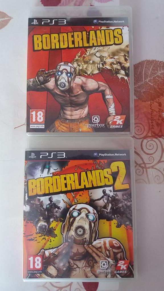 BORDERLANDS 1 ET 2 PS3, Ophalen, Gebruikt, Avontuur en Actie, Vanaf 18 jaar