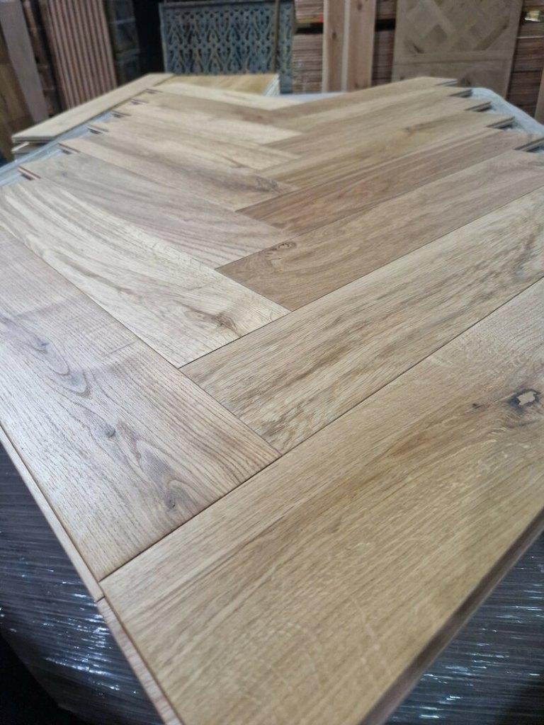 WEEKAANBIEDING! OP=OP!! EIKEN VISGRAAT PARKET KANT EN KLAAR, Overige materialen, Ophalen of Verzenden, Overige vormen, Binnen