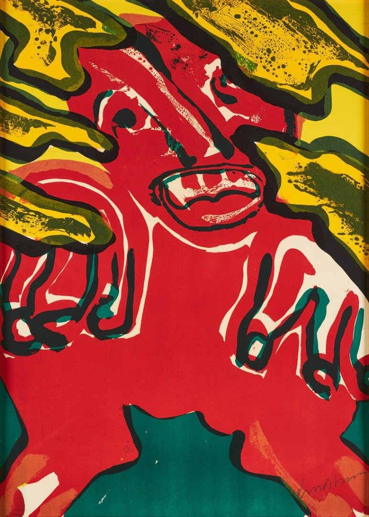 Bengt Lindström Lithografie 'Lord of the Rings', Antiek en Kunst, Ophalen of Verzenden