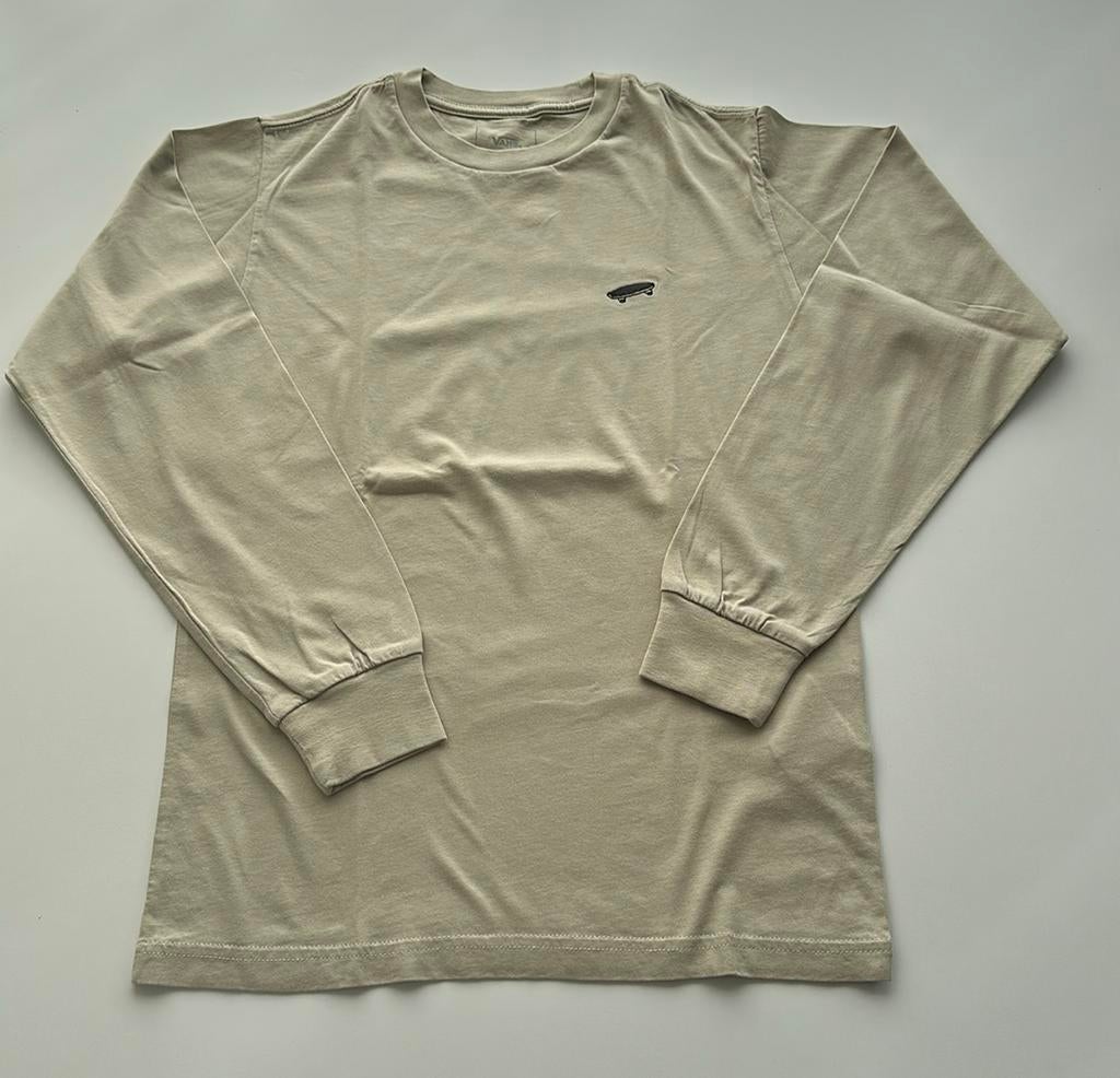 Long sleeve Van’s XS -14/15j, Kleding | Heren, T-shirts, Ophalen, Beige, Overige maten, Zo goed als nieuw