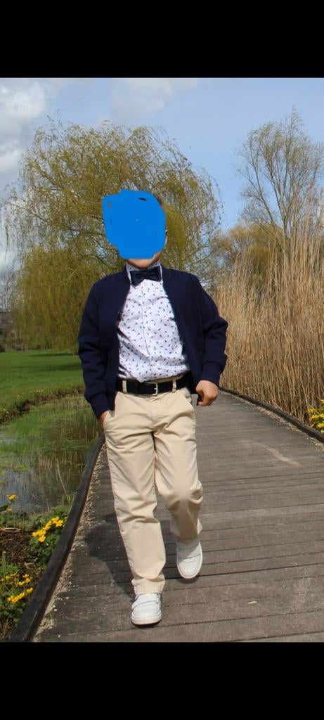 Communie kledij maat 122, Enlèvement, Comme neuf, Garçon, Pantalon