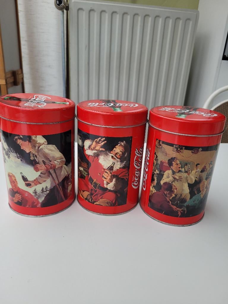 3 coca cola blikken dozen, Enlèvement, Neuf