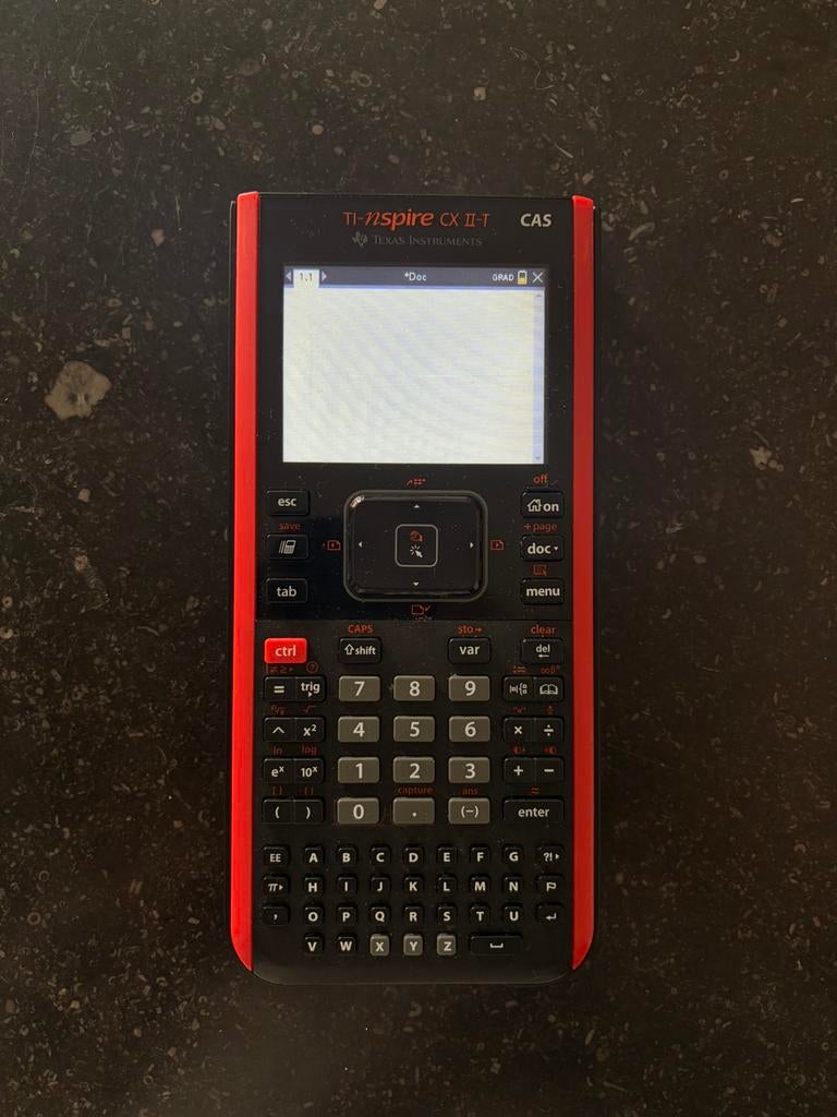 Texas Instruments TI-Nspire CX II-T CAS, Ophalen, Gebruikt