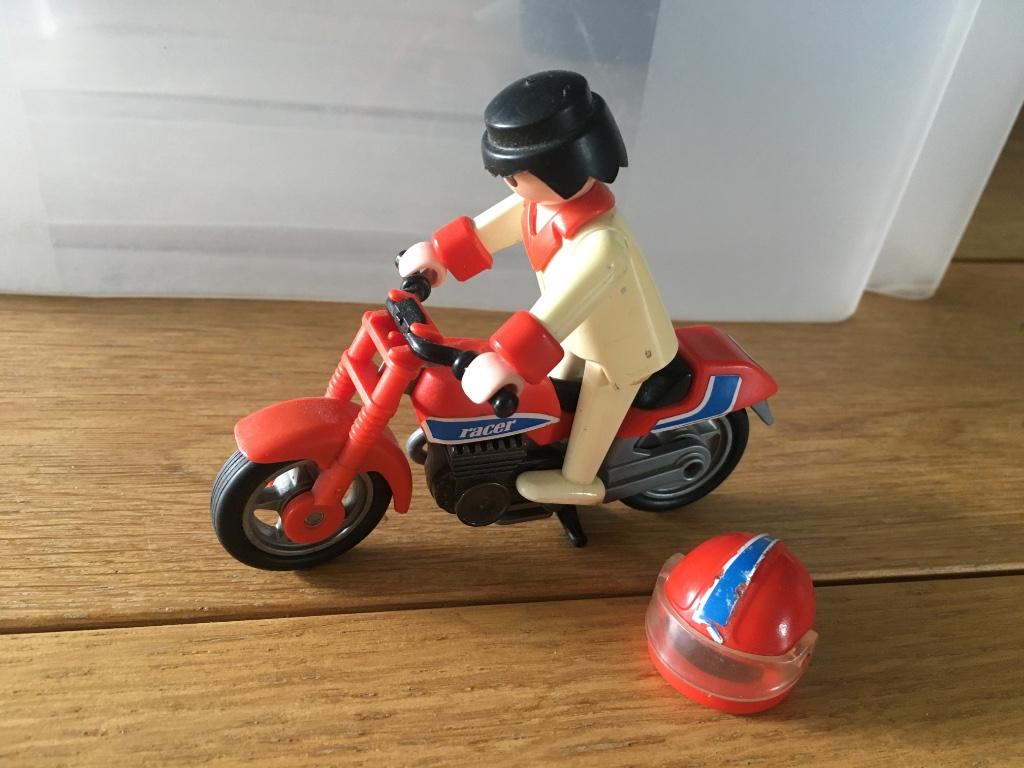 Playmobil racer motor, Enlèvement ou Envoi, Utilisé, Playmobil en vrac