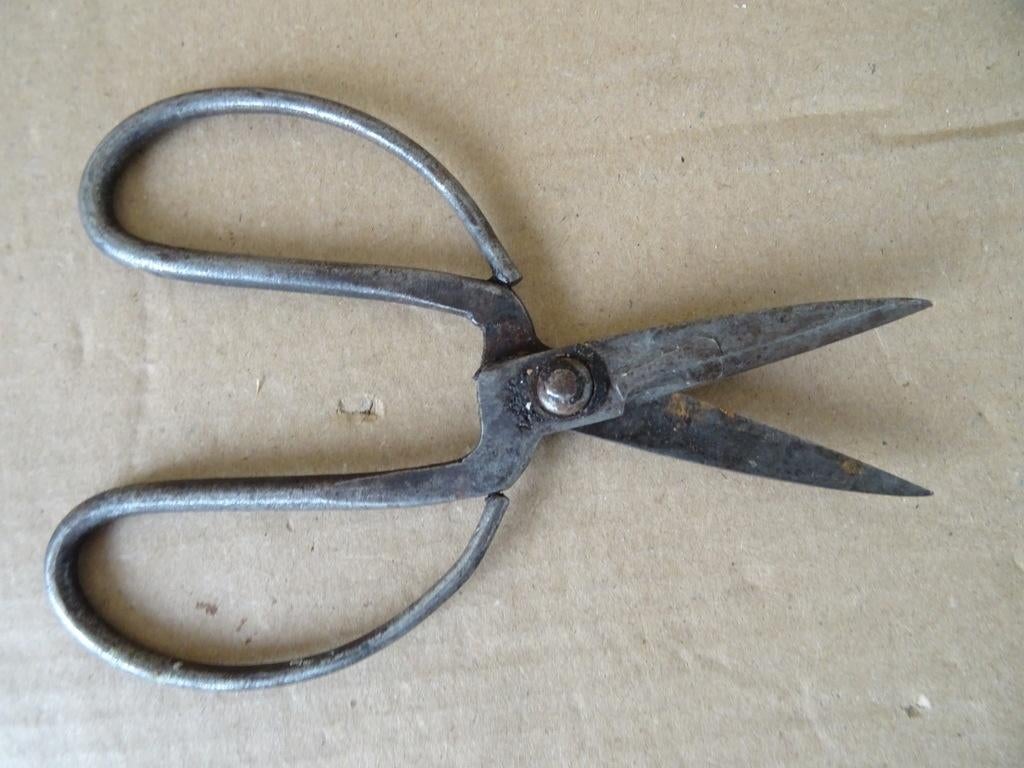 Antieke of vintage snoeischaar bonsaischaar handgesmeed, Antiek en Kunst, Ophalen of Verzenden