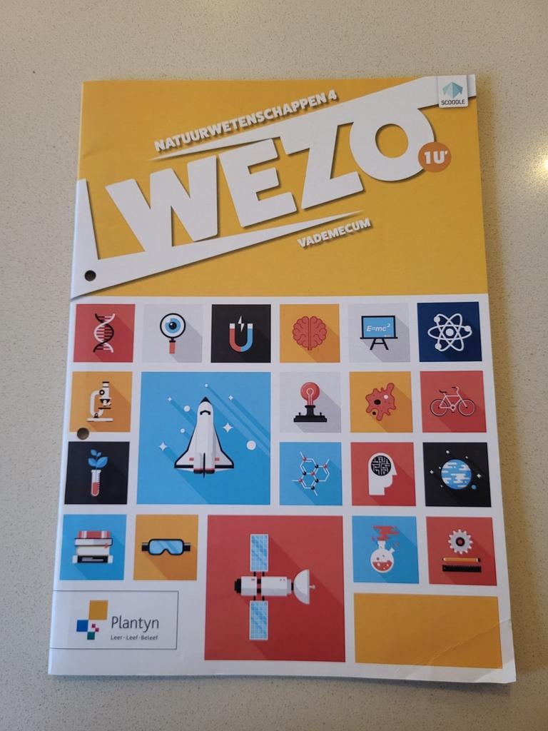 Natuurwetenschappen 4 Wezo Vademecum, Ophalen of Verzenden