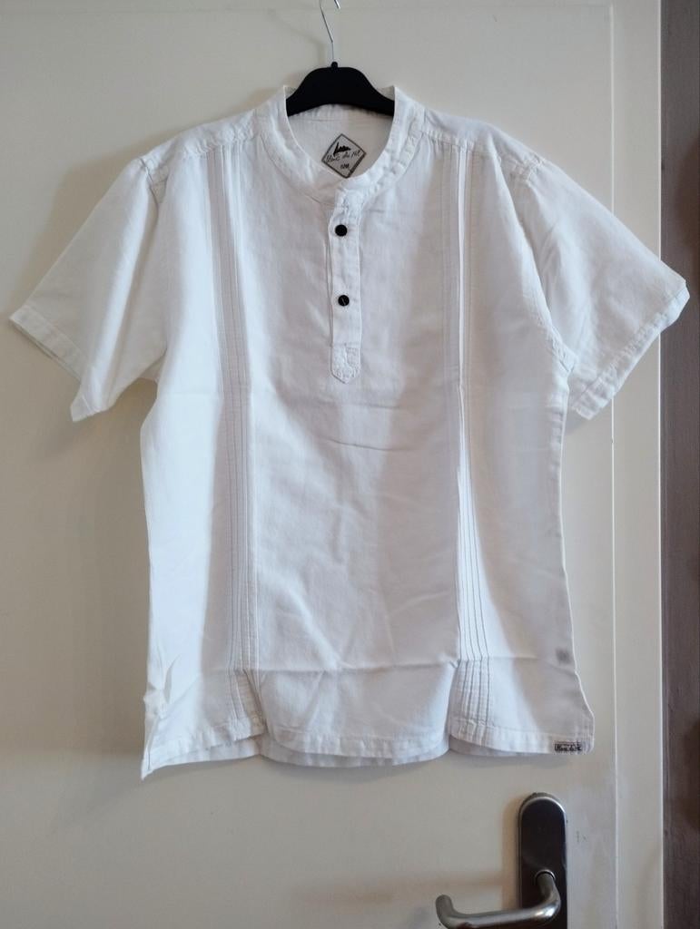 Chemise BLANC DU NIL taille S/M, Ophalen, Zo goed als nieuw, Wit