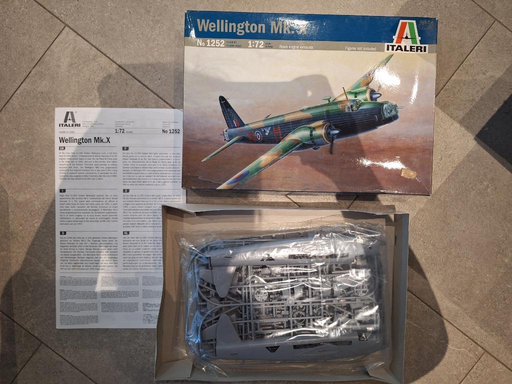 Italeri Wellington Mk.X, Hobby & Loisirs créatifs, Modélisme | Avions & Hélicoptères, Enlèvement, Italeri