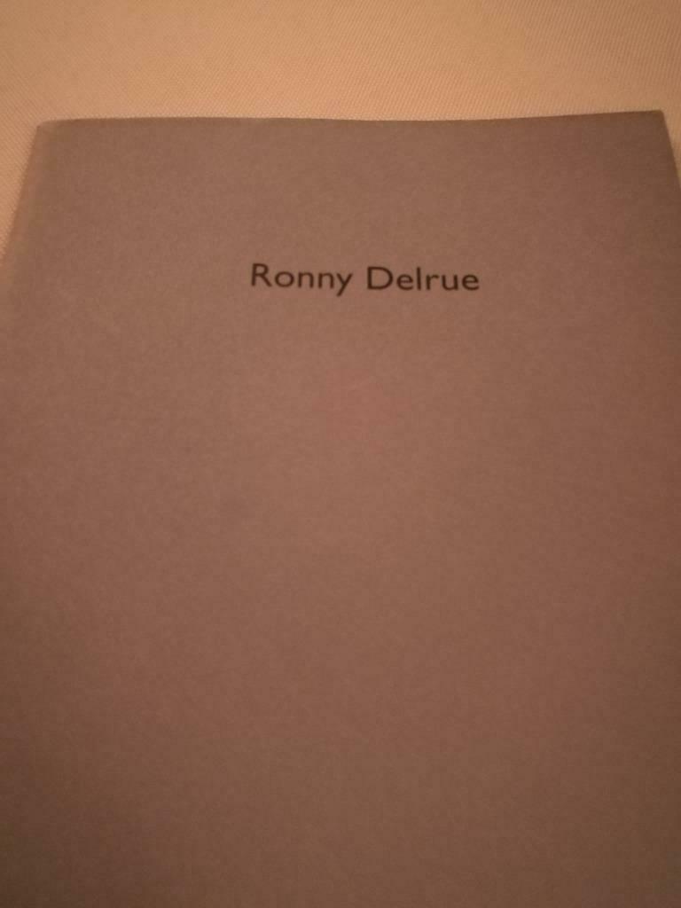 Ronny Delrue schilderijen 45pag 35ill, Ophalen of Verzenden, Gelezen, Schilder- en Tekenkunst
