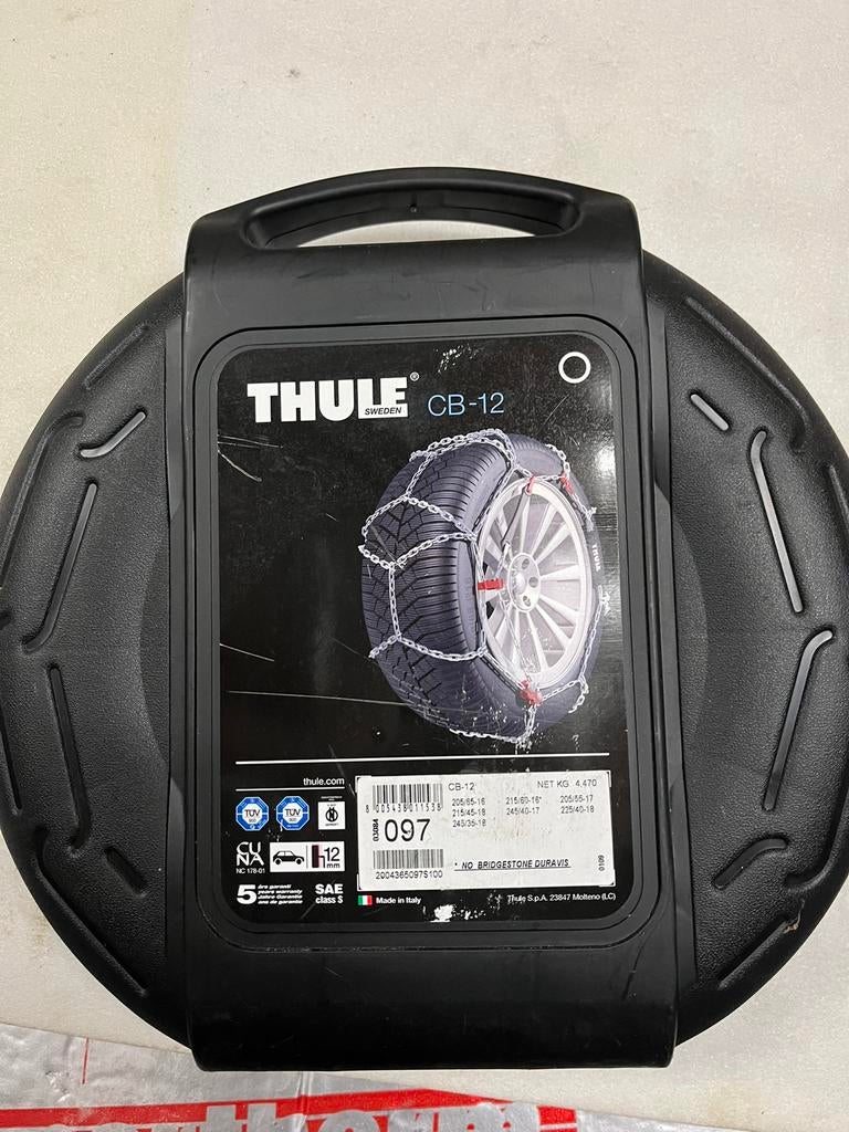 Thule 097 nooit gebruikt, Auto diversen, Sneeuwkettingen, Ophalen, Zo goed als nieuw