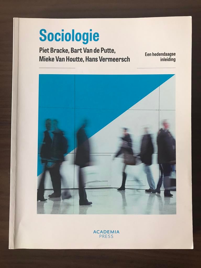 Sociologie. Piet Bracke, Boeken, Studieboeken en Cursussen, Ophalen of Verzenden