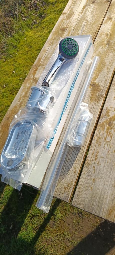 Ensemble barre de douche mono jet neuf