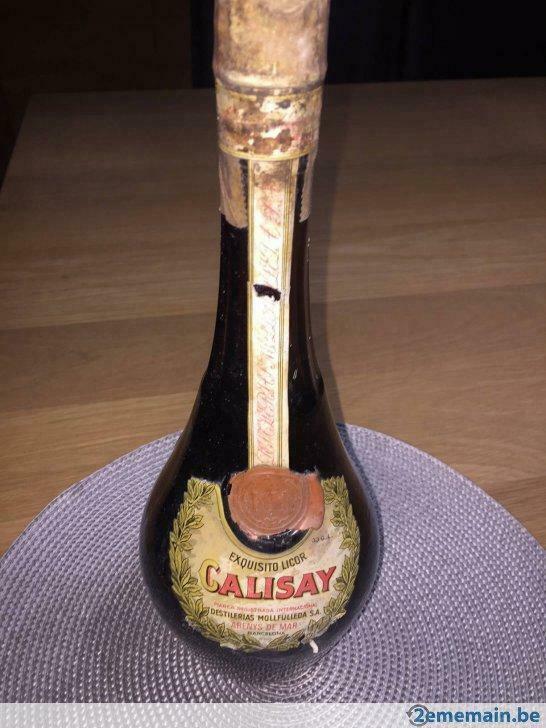 Bouteille de liqueur CALISAY de 75 cl 1973, Verzamelen, Glas en Drinkglazen, Nieuw, Ophalen of Verzenden