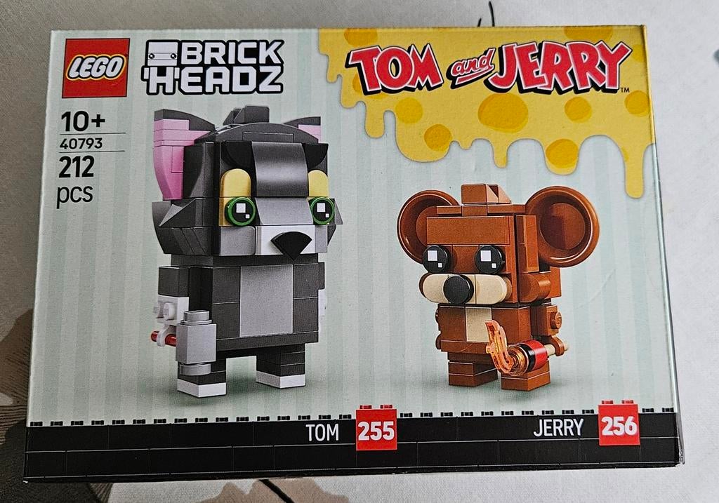 Lego 40793 BrickHeadz Tom en Jerry
De getoonde s, Ophalen of Verzenden, Lego